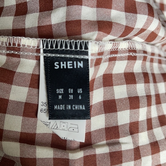 SHEIN gingham slit skirt - Picture 5 of 5